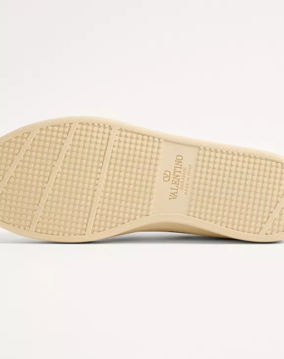 Valentino Royco Sneaker In Nappa Calfskin With Petit Charles Pattern - Image 6